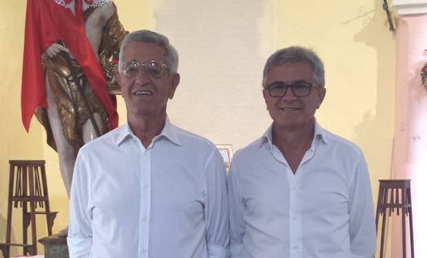  Gianni Obino e Marco Pessini - i nuovi Oberaius Majoris del Gremio dei Contadini