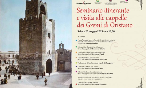 Sabato 25 Maggio alla scoperta delle cappelle dei sette Gremi oristanesi