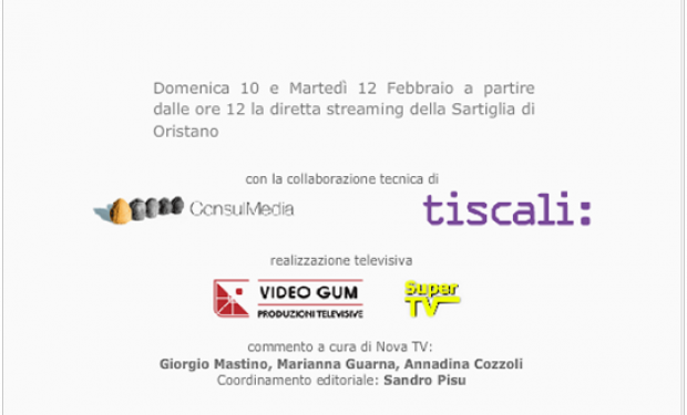 Per la Sartiglia una finestra sul mondo attraverso le dirette televisive e sul web