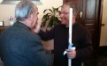 il sindaco tendas e francesco cadoni