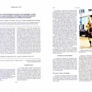 American Society of Animal Science, "Responses of hematological parameters, beta-endorphin, cortisol, reactive oxygen metabolites, and biological antioxidant potential in horses participating in a traditional tournament"