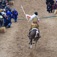 19ª stella domenica 15 febbraio 2015 - su Componidori Corrado Massidda con su stoccu