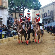 Miglior Pariglia Cavalli Anglo Arabo Sardi - montata da Andrea Brai - Giuseppe Sedda - Attilio Balduzzi