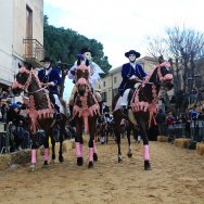 Sartiglia martedì 17 febbraio - Su Componidori Alessandro Crobu, su Segundu Salvatore Pau , su Terzu Maurizio Casu