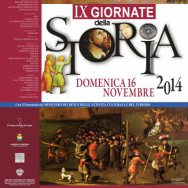 Locandina IX Giornate della Storia